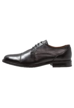 Pier One Leather - Veterschoenen - Black