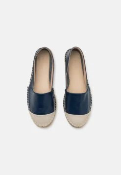 Pier One Leather- Instappers - Blue -Schoenen Promotie 0a2329ca62474e28b334517f6050b245