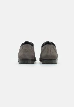 Pier One Leather - Veterschoenen - Dark Grey -Schoenen Promotie 0c311a92c6dc430dbd2cc607c7d0ed4e