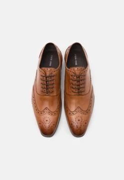 Pier One Leather - Veterschoenen - Cognac 9 Pier One Leather - Veterschoenen - Cognac -Schoenen Promotie 15f1d142a8814a208bbc0e7f2bb30aed