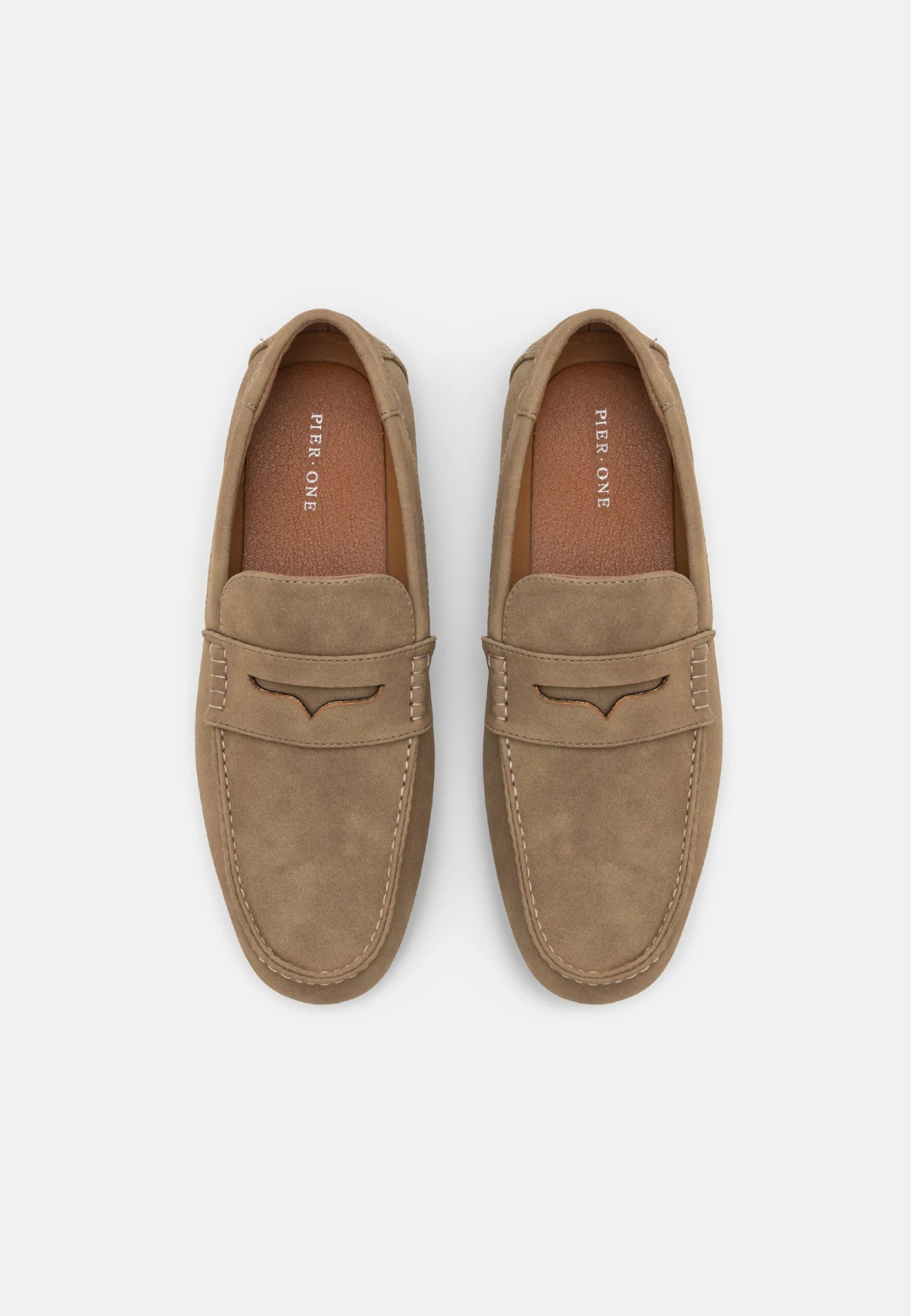 Pier One Unisex - Mocassins - Beige 4 Pier One Unisex - Mocassins - Beige - Afbeelding 4