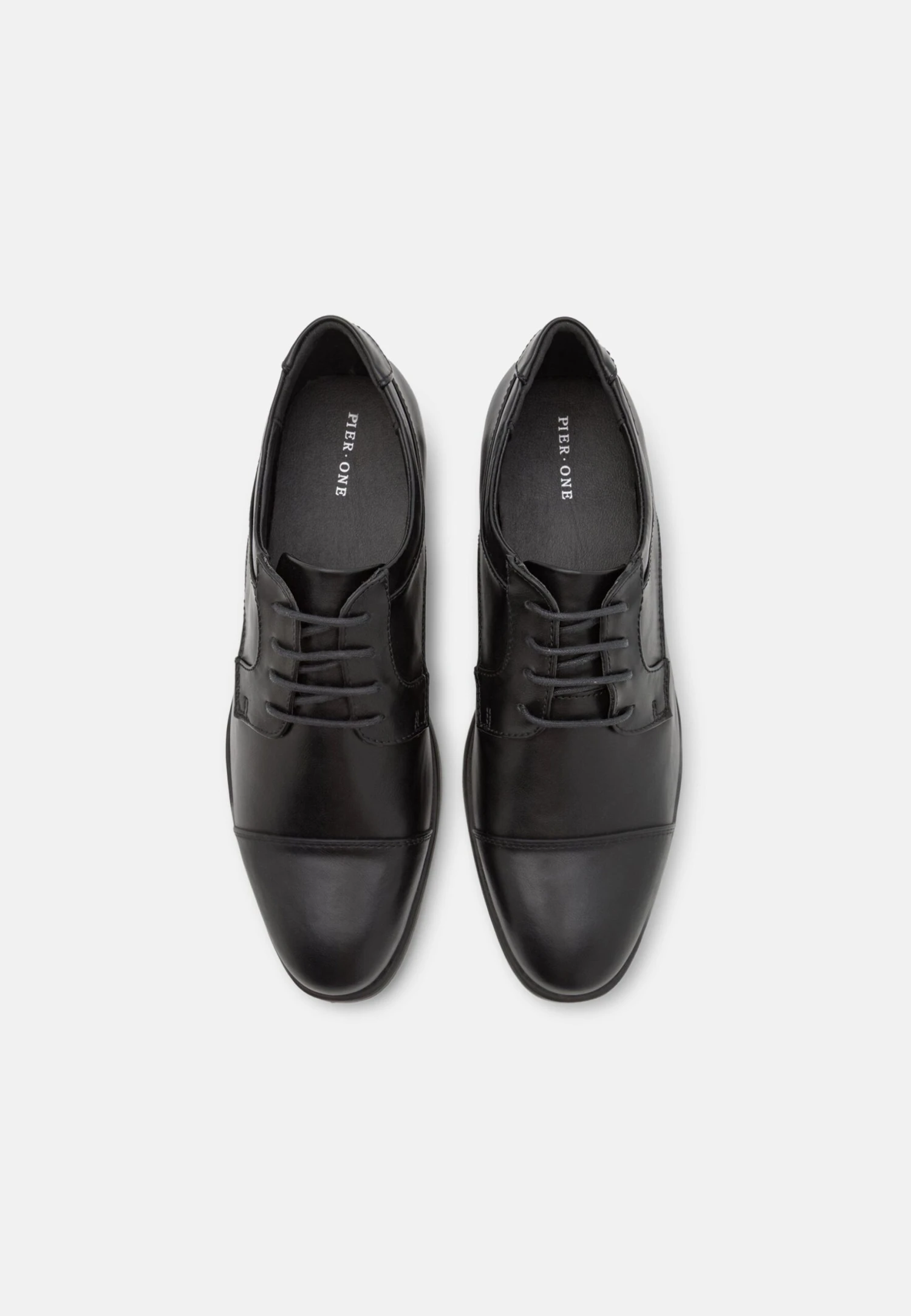Pier One Unisex - Veterschoenen - Black 4 Pier One Unisex - Veterschoenen - Black - Afbeelding 4