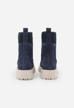 Pier One Leather - Enkellaarsjes Met Plateauzool - Dark Blue 9 Pier One Leather - Enkellaarsjes Met Plateauzool - Dark Blue -Schoenen Promotie 36404bc0b5c145beb899467a53626b75