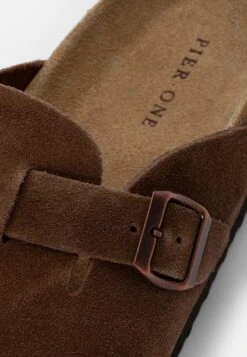 Pier One Leather Unisex - Pantoffels - Brown 11 Pier One Leather Unisex - Pantoffels - Brown -Schoenen Promotie 47364cdc1dcd4794860a5f6810594e6c