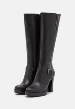 Pier One Leather- Laarzen Met Hoge Hak - Black 8 Pier One Leather- Laarzen Met Hoge Hak - Black -Schoenen Promotie 487615a3a2a14c3e975bbf3b4c2d2783