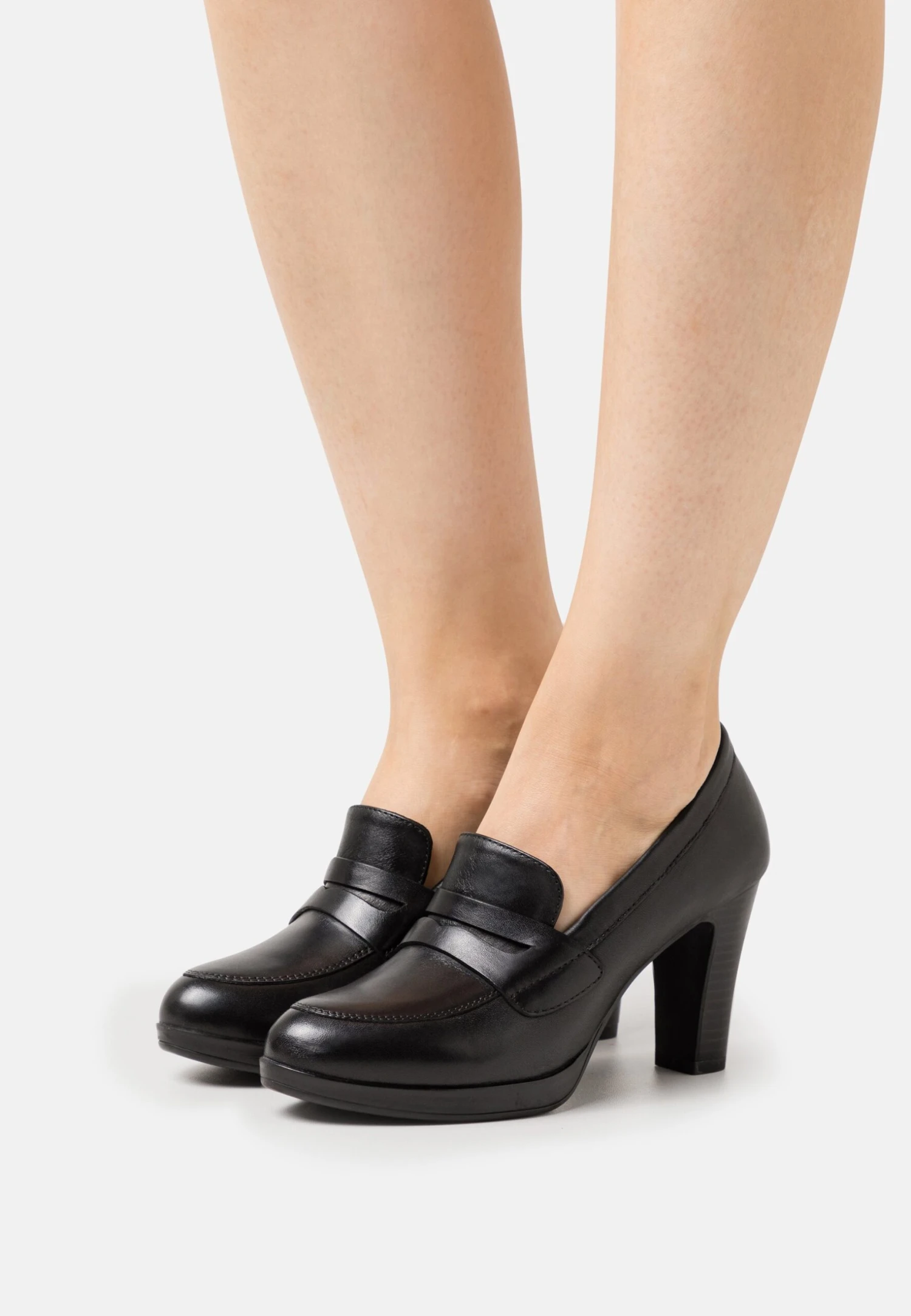 Pier One Leather- Klassieke Pumps - Black 1 Pier One Leather- Klassieke Pumps - Black