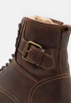 Pier One Leather - Veterboots - Brown 11 Pier One Leather - Veterboots - Brown -Schoenen Promotie 666e3a5bf438484bbadef029d3dd5ff8