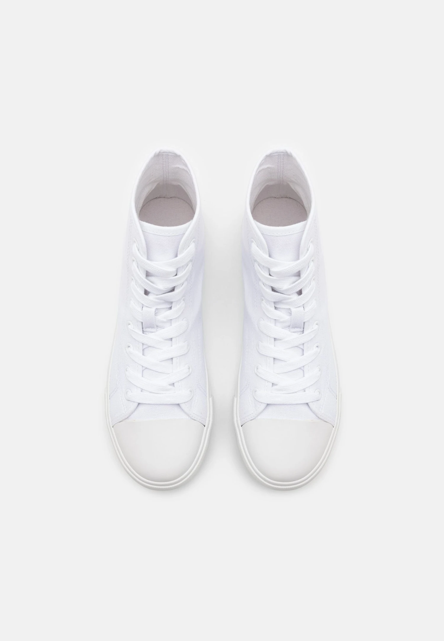 Pier One Unisex - Sneakers Hoog - White 4 Pier One Unisex - Sneakers Hoog - White - Afbeelding 4