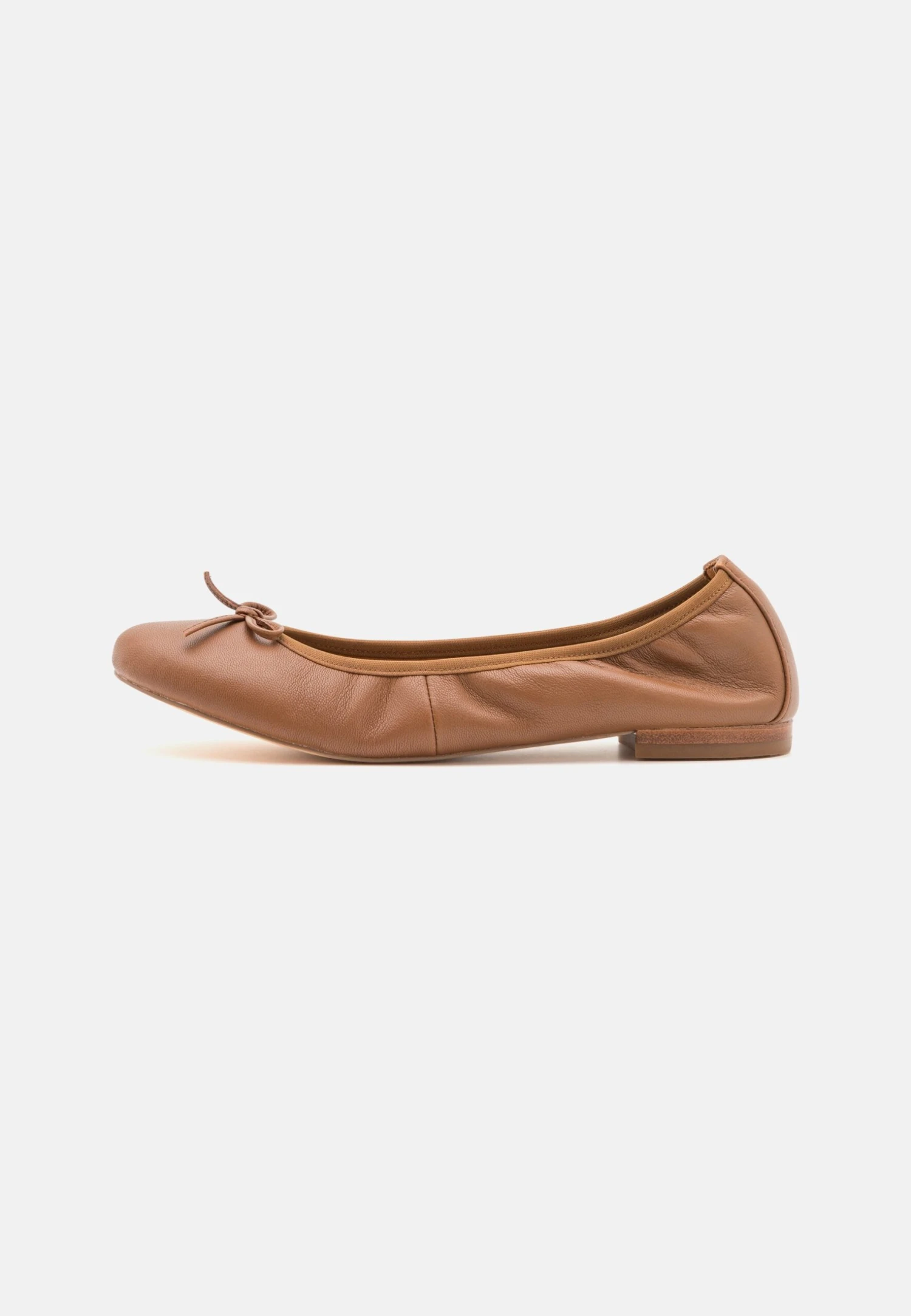 Pier One Leather - Ballerina'S - Cognac 2 Pier One Leather - Ballerina'S - Cognac - Afbeelding 2