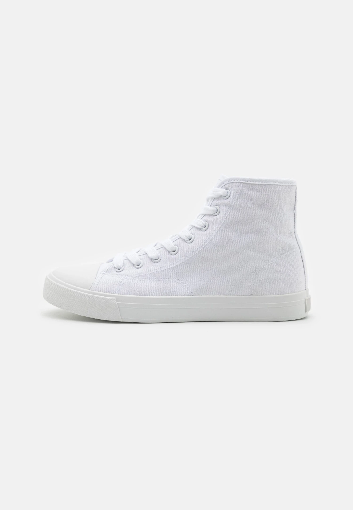 Pier One Unisex - Sneakers Hoog - White 1 Pier One Unisex - Sneakers Hoog - White