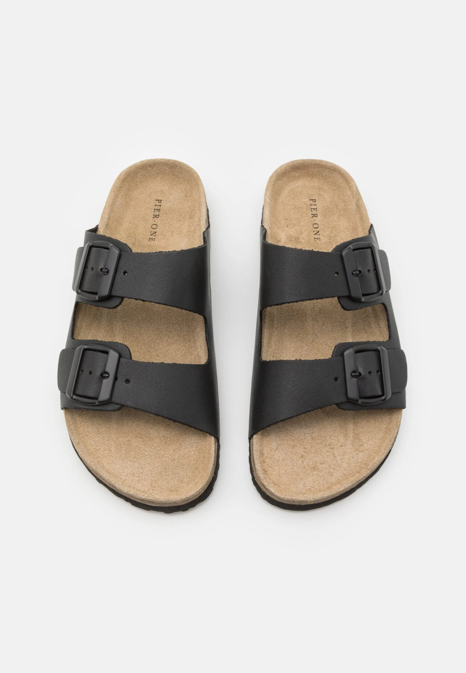 Pier One Leather Unisex - Muiltjes - Black 4 Pier One Leather Unisex - Muiltjes - Black - Afbeelding 4