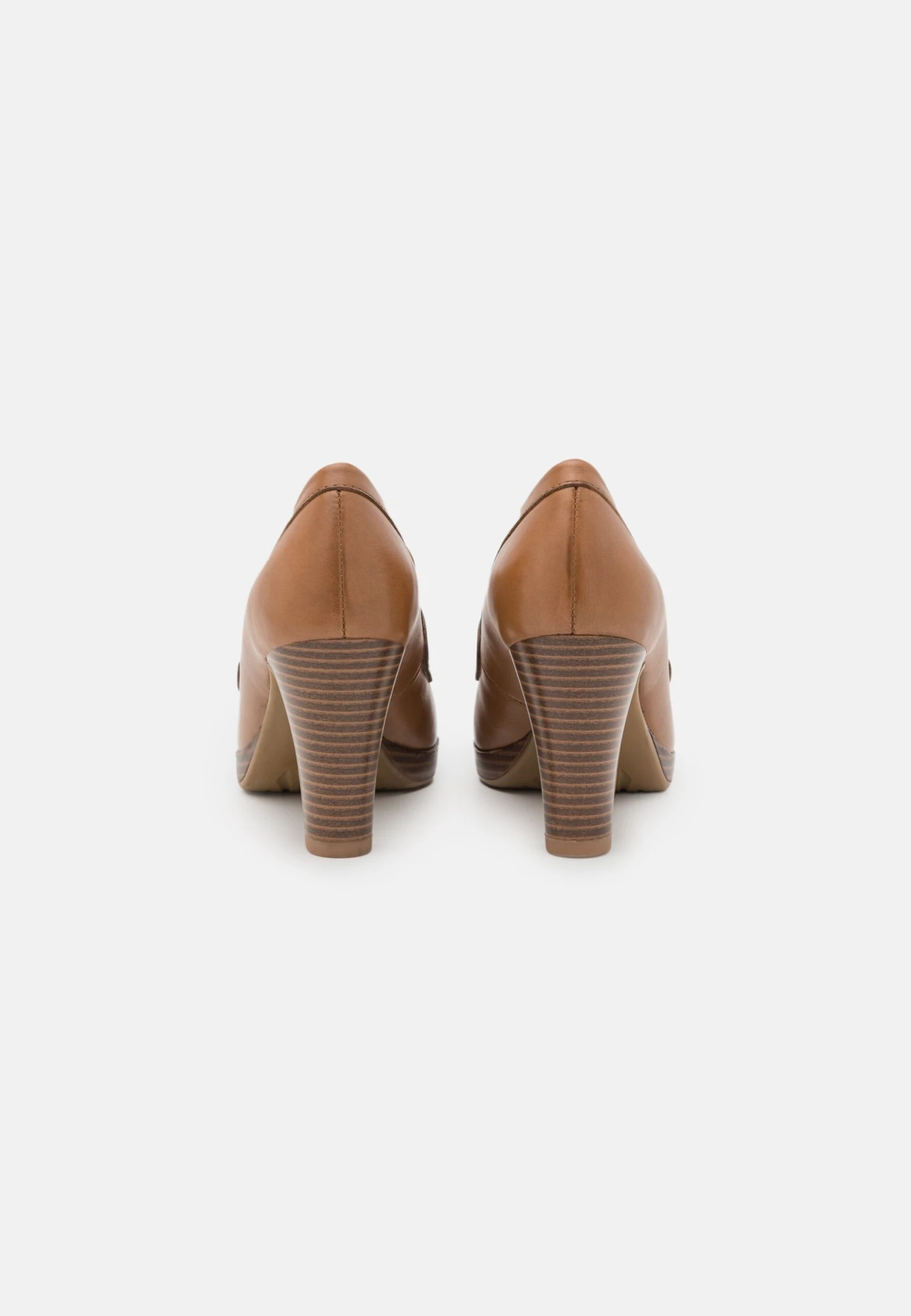 Pier One Leather- Klassieke Pumps - Cognac 4 Pier One Leather- Klassieke Pumps - Cognac - Afbeelding 4