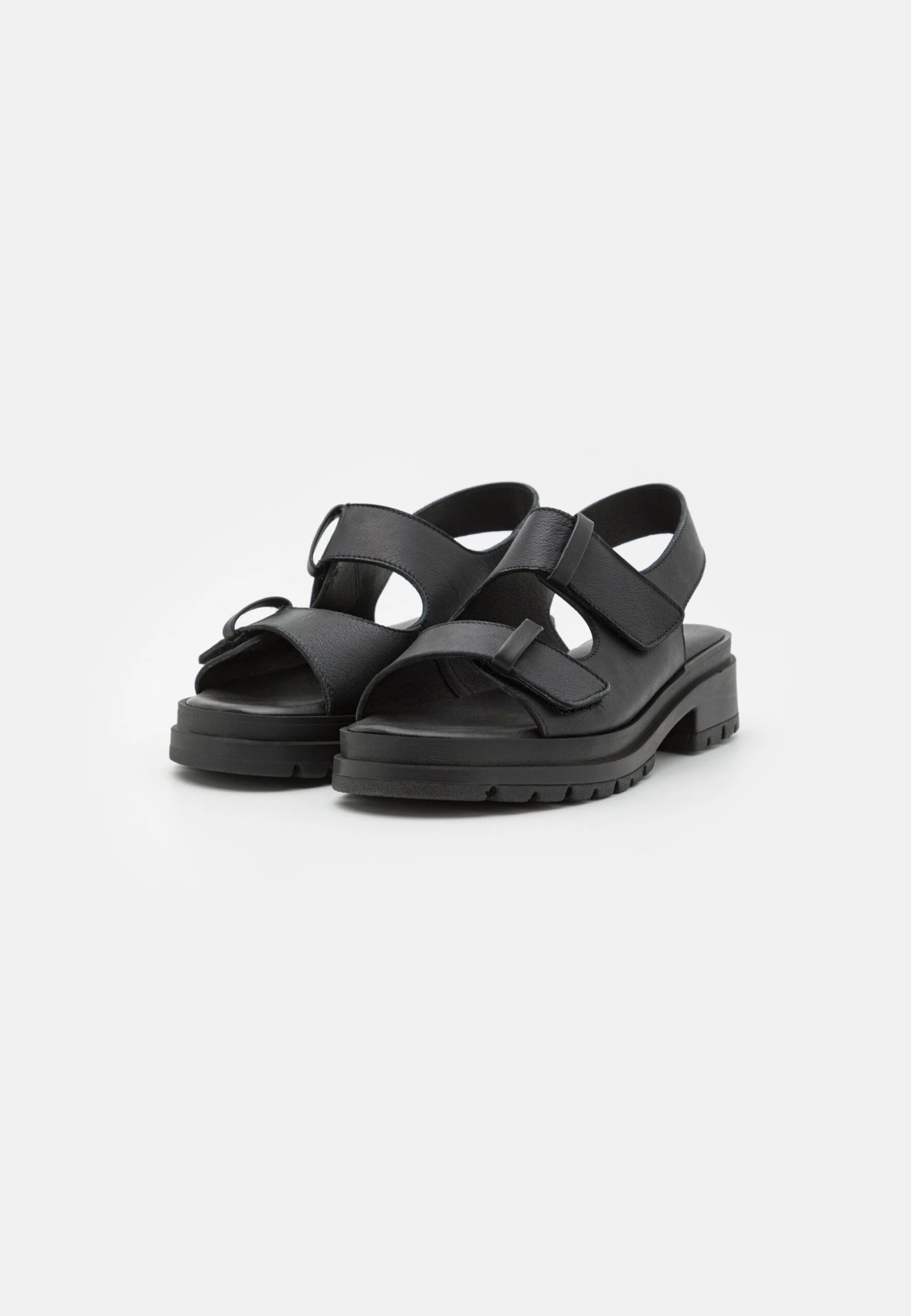 Pier One Leather- Sandalen - Black 3 Pier One Leather- Sandalen - Black - Afbeelding 3
