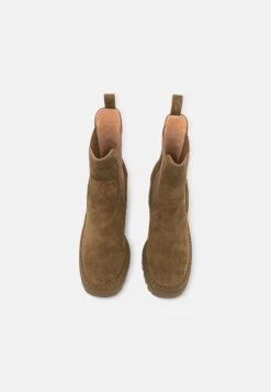 Pier One Leather - Enkellaarsjes Met Hoge Hak - Khaki 11 Pier One Leather - Enkellaarsjes Met Hoge Hak - Khaki -Schoenen Promotie d027936bad924b7580f943497494a525