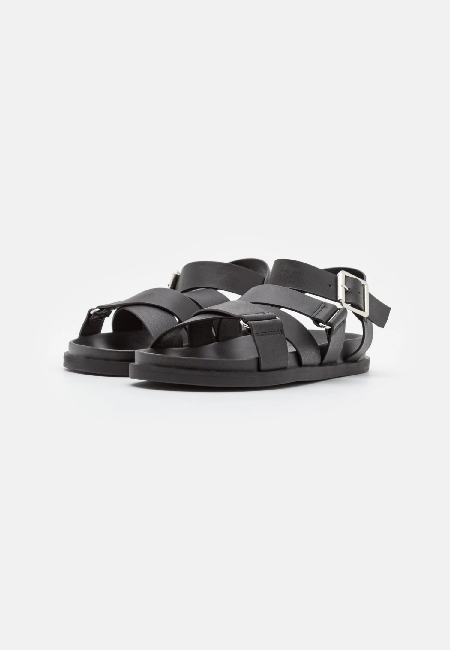 Pier One Unisex - Sandalen - Black 2 Pier One Unisex - Sandalen - Black - Afbeelding 2